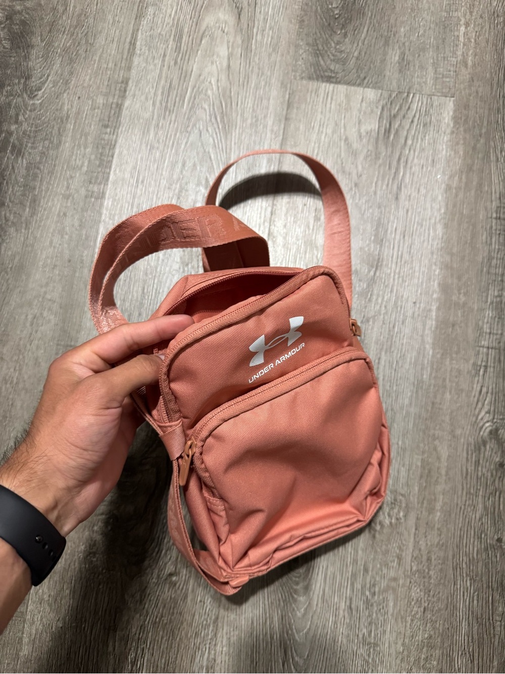 Under Armour Women’s Crossbody Bag - Rose Pink NEW - Picture 4 of 4